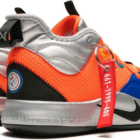 Paul George PG NASA EDITION NIKE Size 9.5 Basketball Shoes with Original BOX - Picture 2 of 5